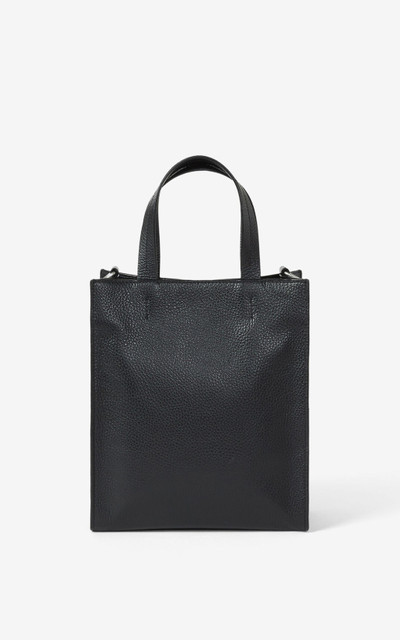KENZO KENZO Imprint small grained leather tote bag outlook