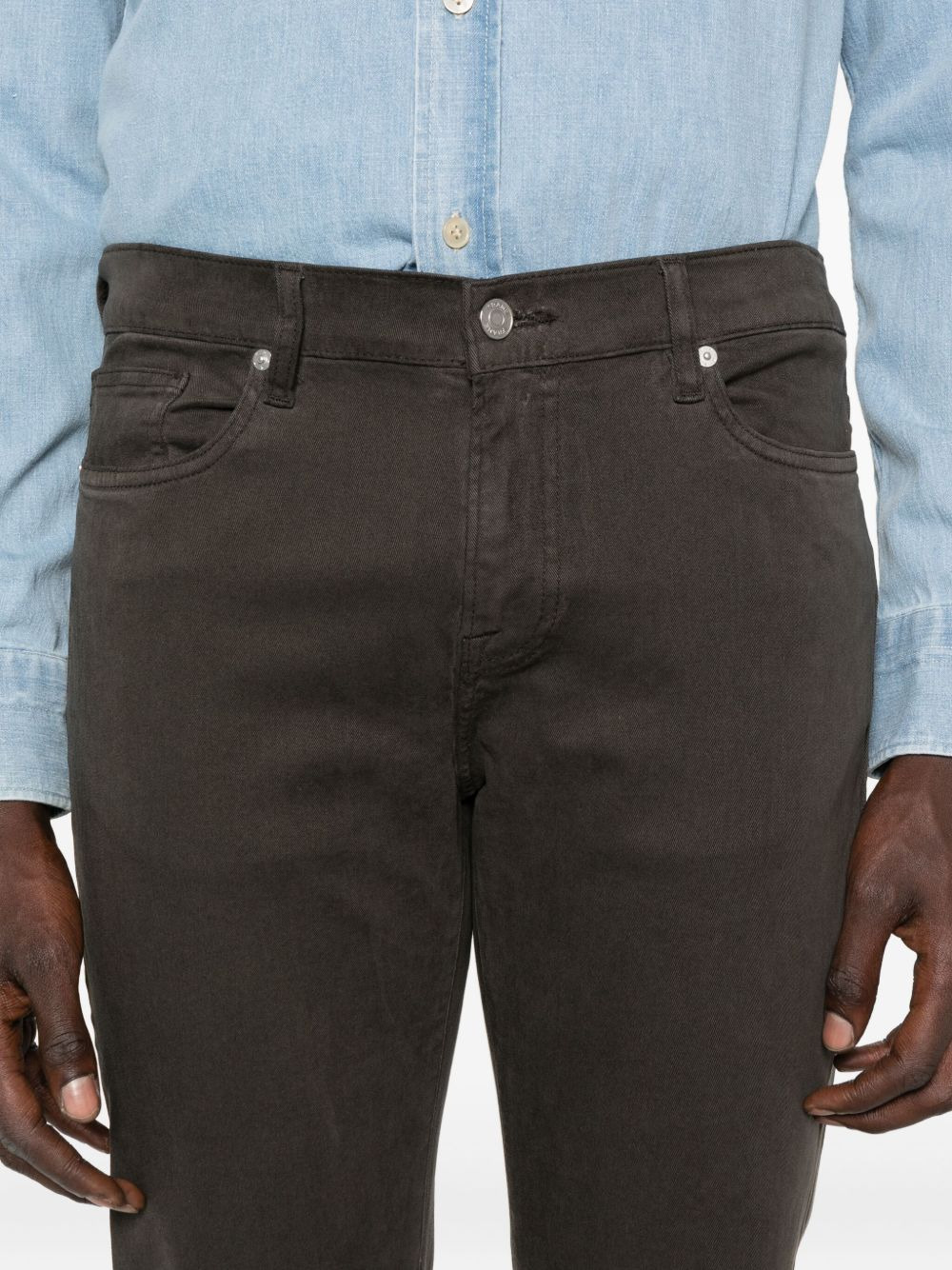 mid-rise slim-fit jeans - 5