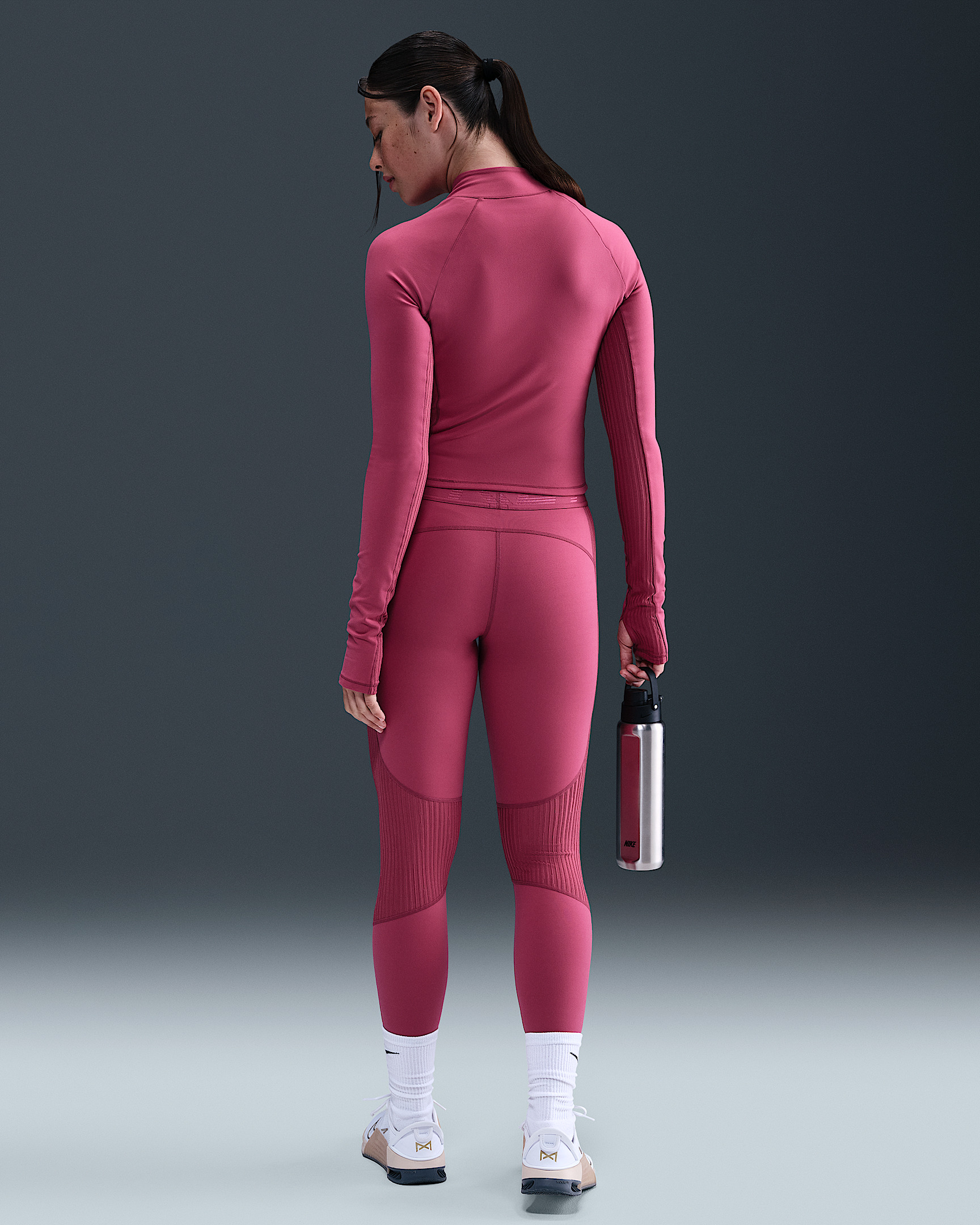 Nike Pro Women's Dri-FIT Long-Sleeve Top - 5