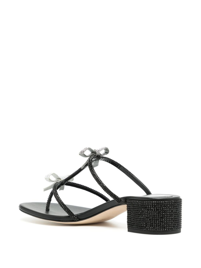 Caterina 40mm leather sandals 3