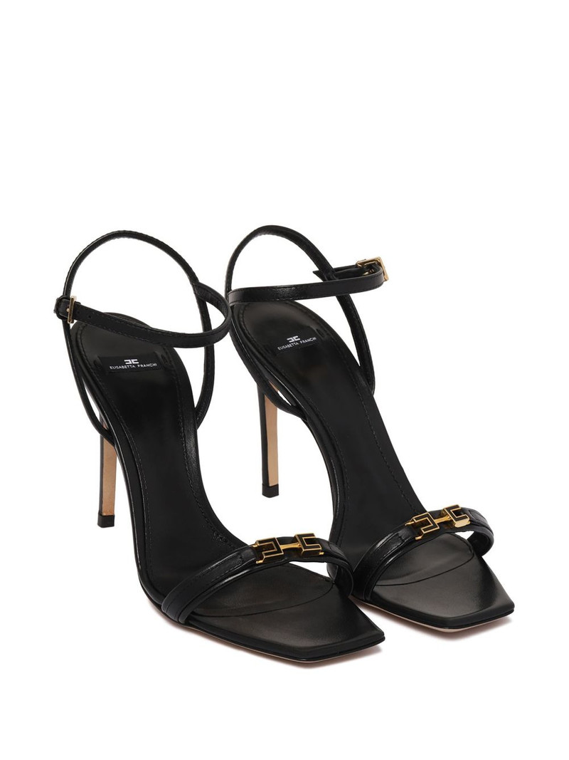 ELISABETTA FRANCHI logo-plaque sandals outlook