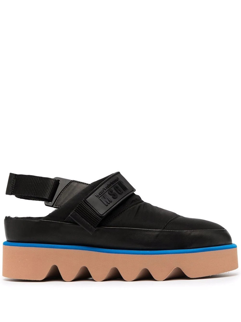 padded platform mules 1