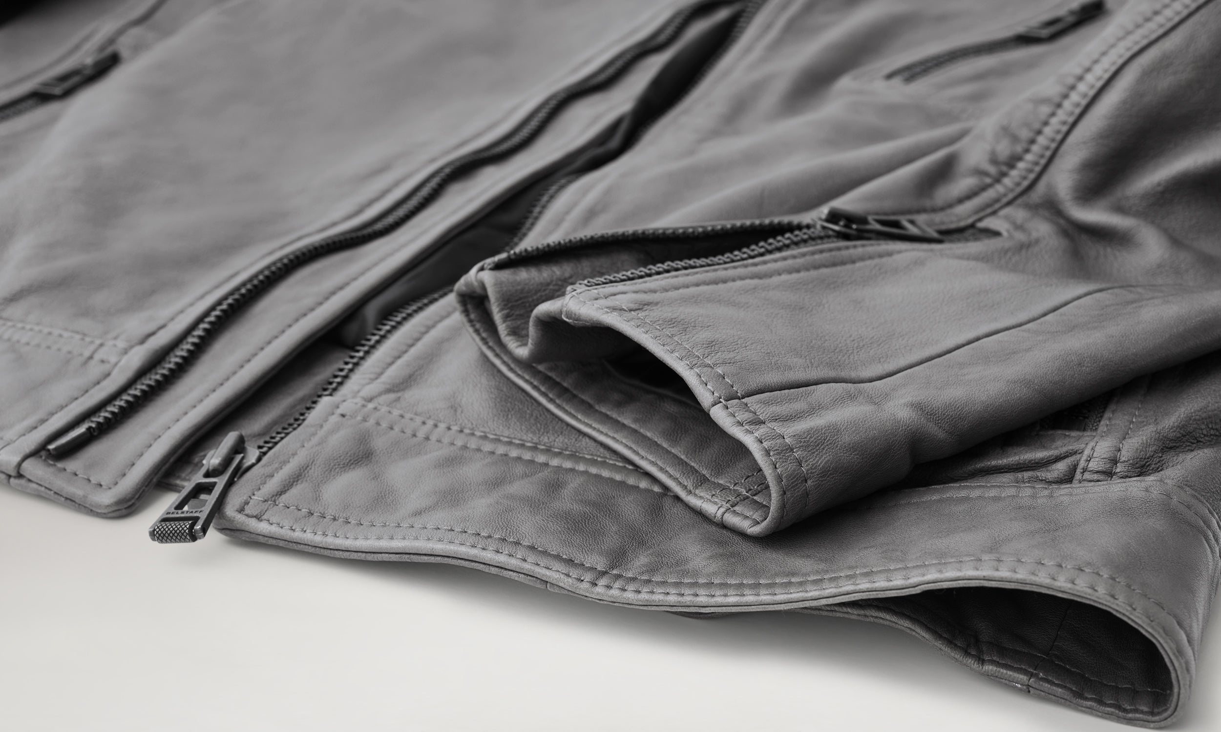 V RACER LEATHER JACKET - 6