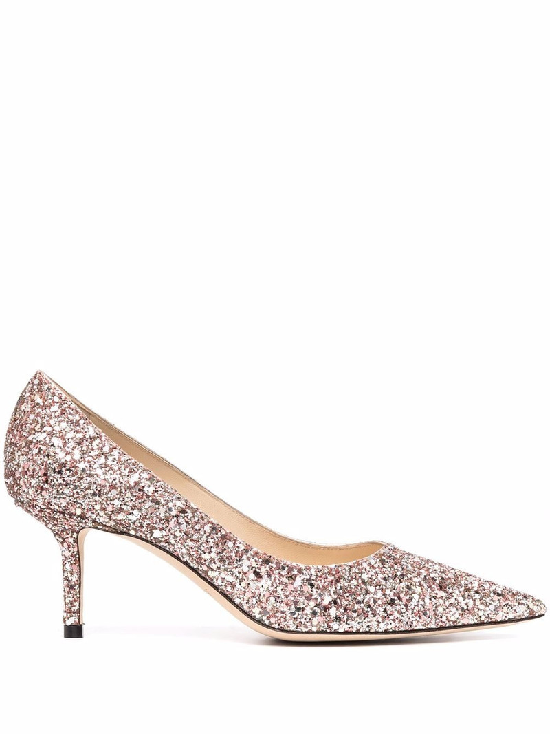 Love 85mm glitter pumps 1