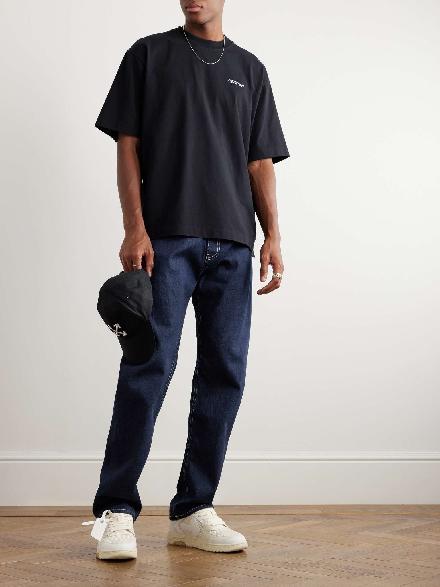 Logo-Embroidered Straight-Leg Jeans - 2