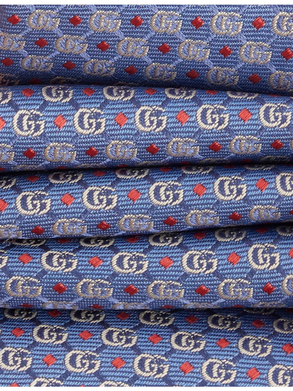 Double-G Jacquard Silk Tie - 2