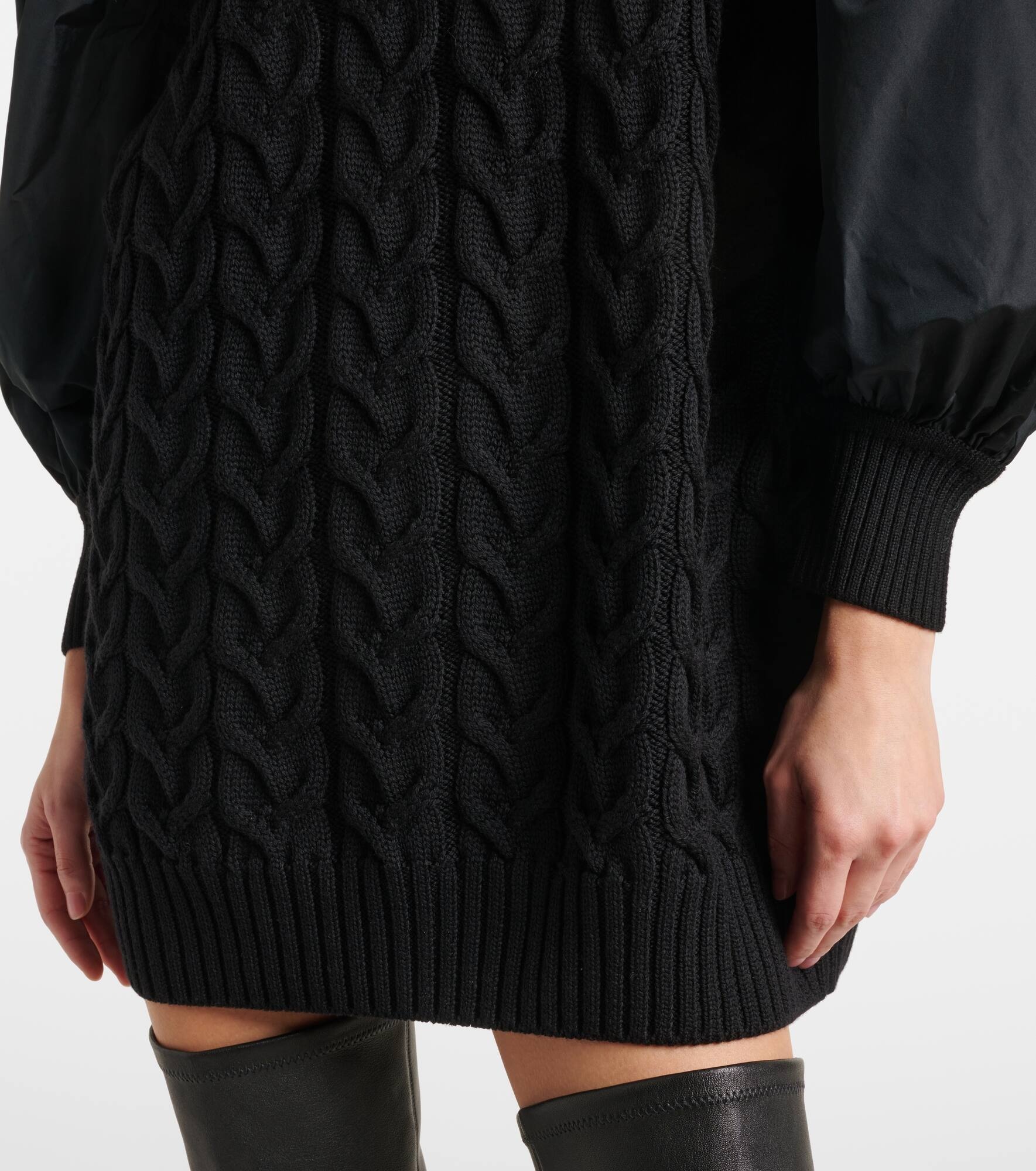 Ancella knitted wool minidress - 6