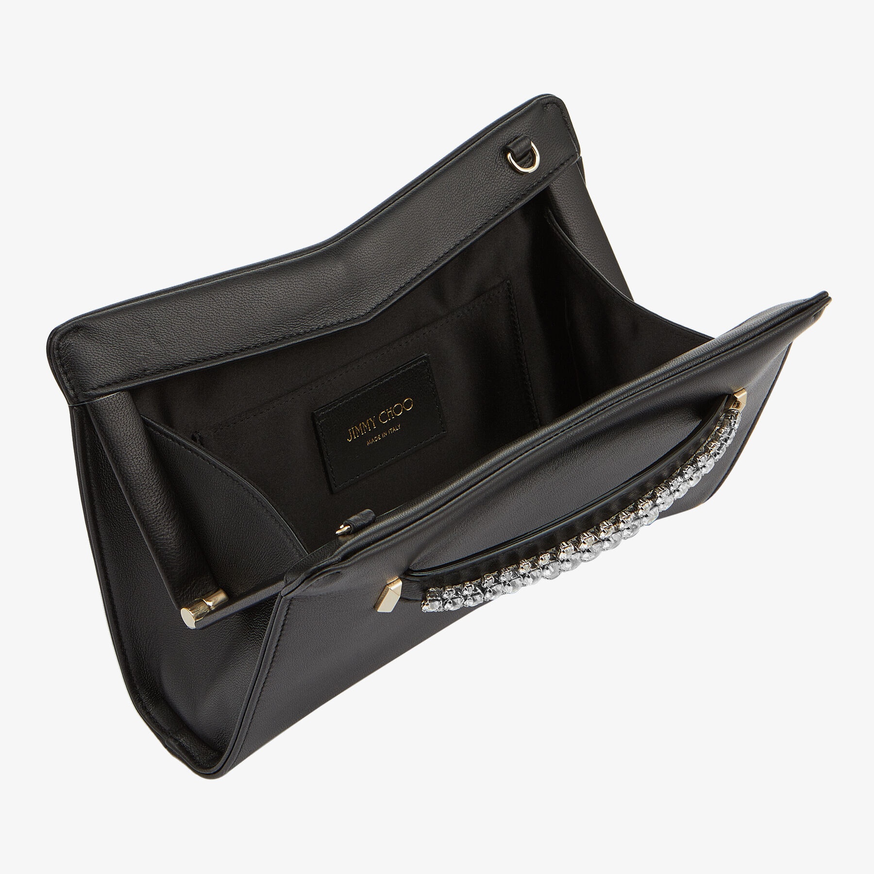 Venus
Black Nappa Leather Clutch Bag - 3