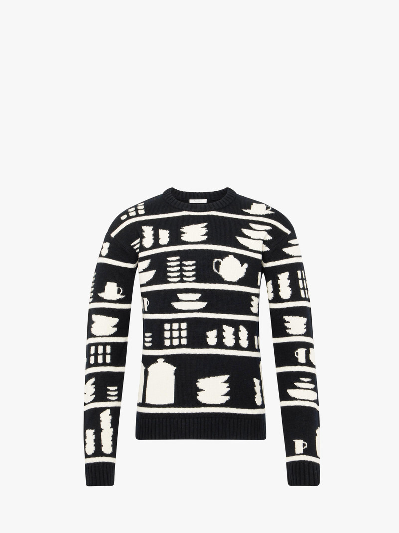 CROCKERY JACQUARD JUMPER 1