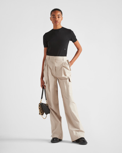 Prada Panama cotton pants outlook