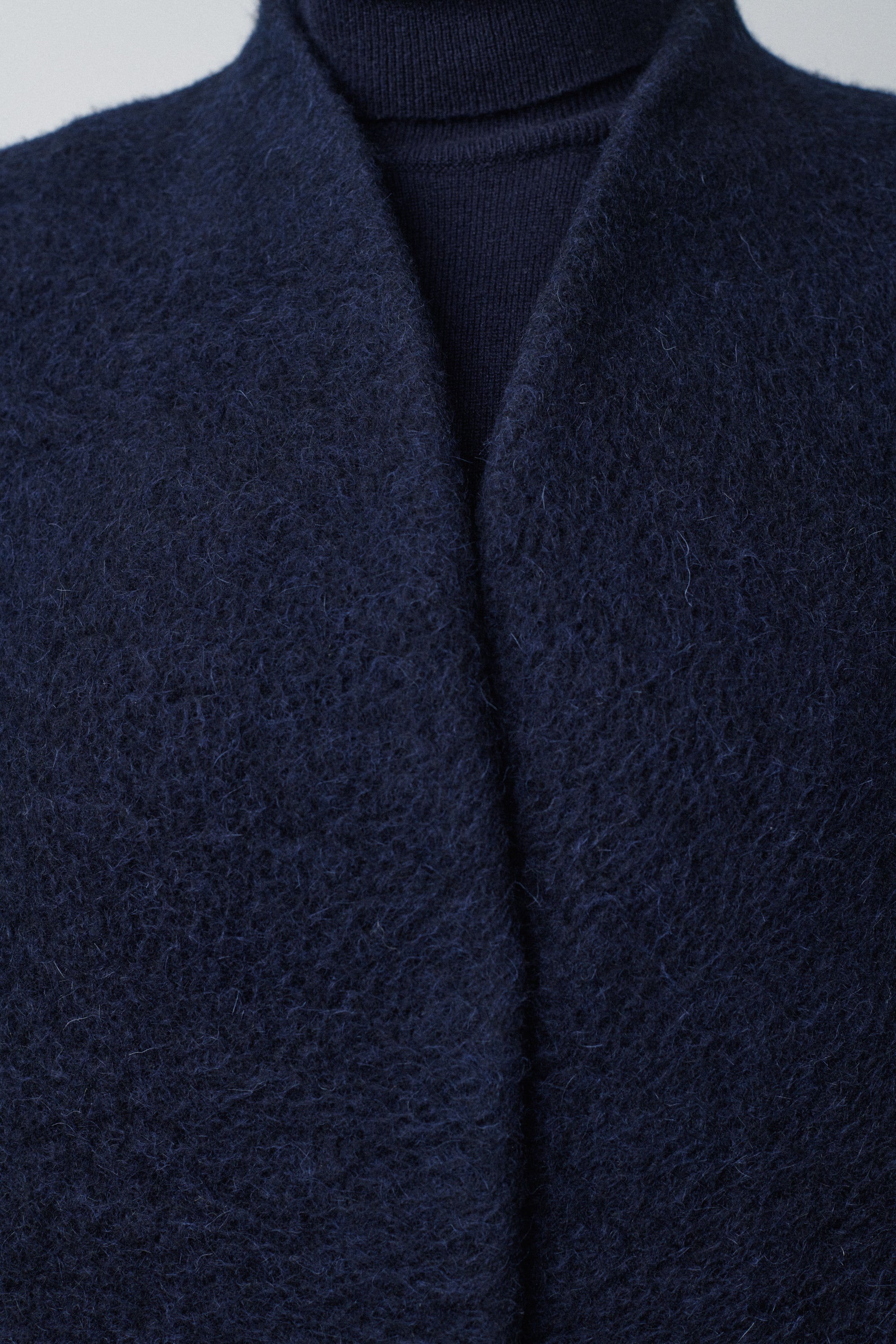 Ceren Coat in Alpaca and Cashmere - 4