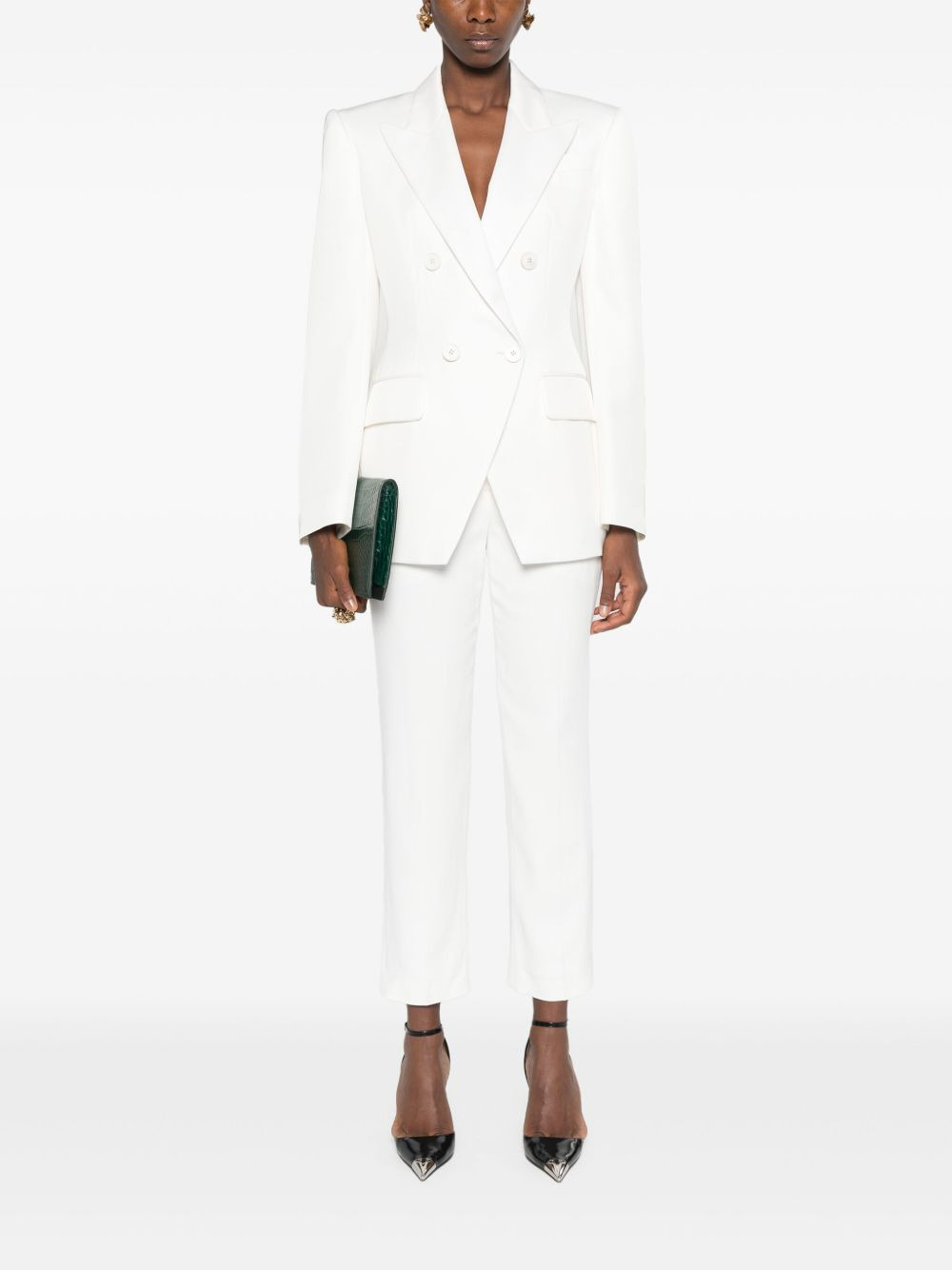 cropped tailored trousers - 2