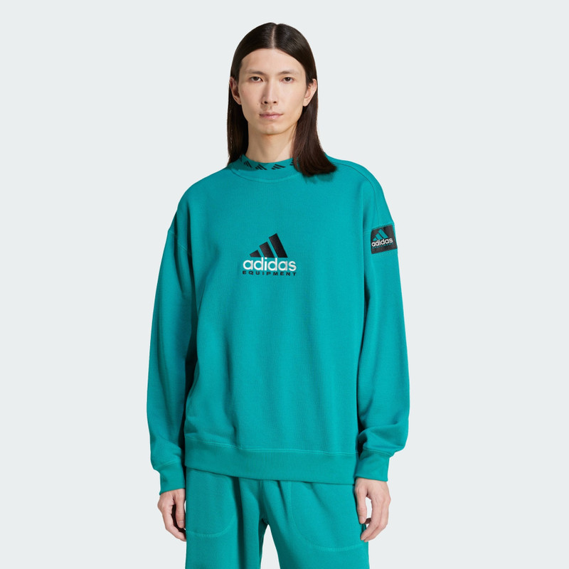 adidas Equipment Reflective Crewneck Sweatshirt outlook