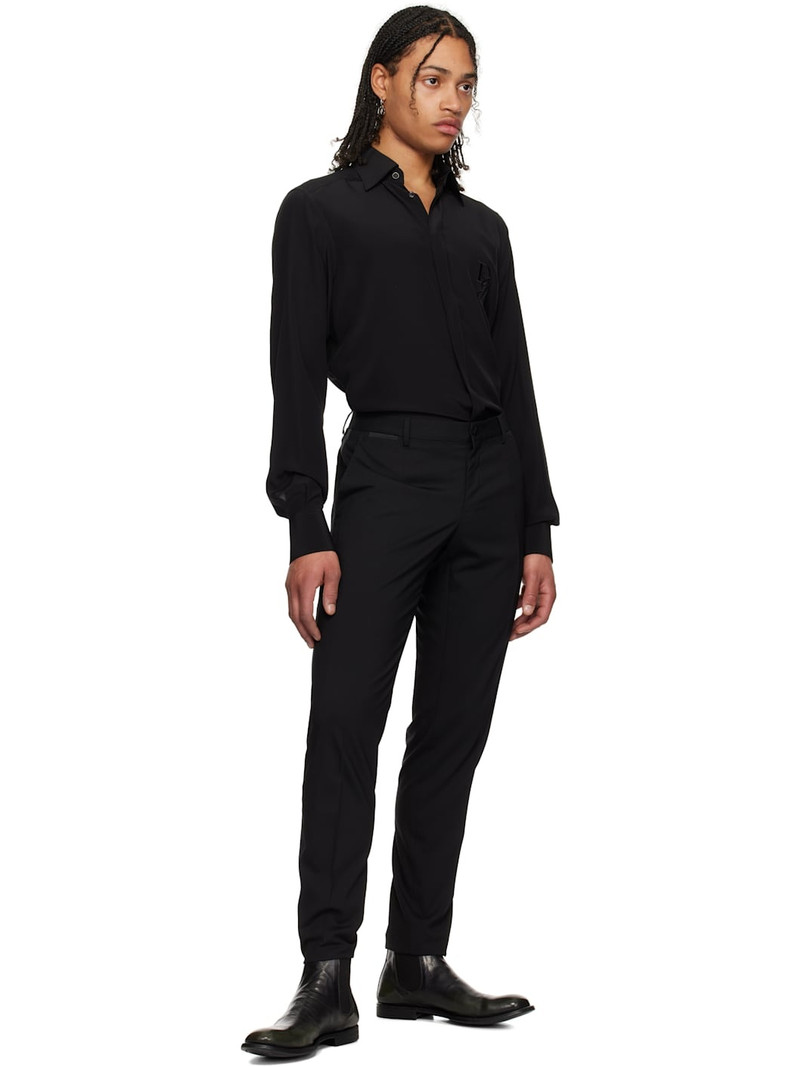 Dolce & Gabbana Black Continuativo Nero Trousers outlook