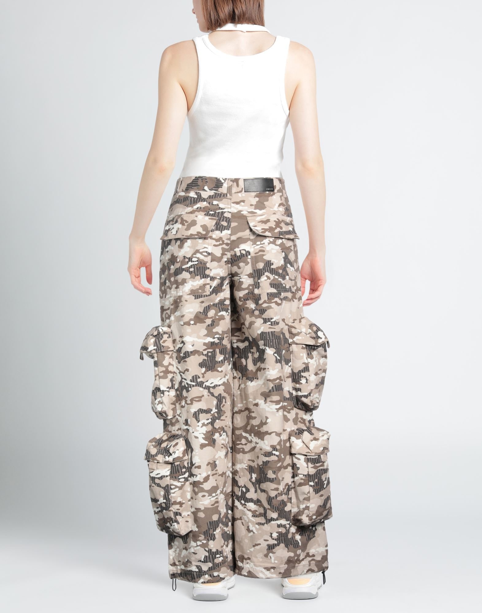 Beige Women's Casual Pants - 3