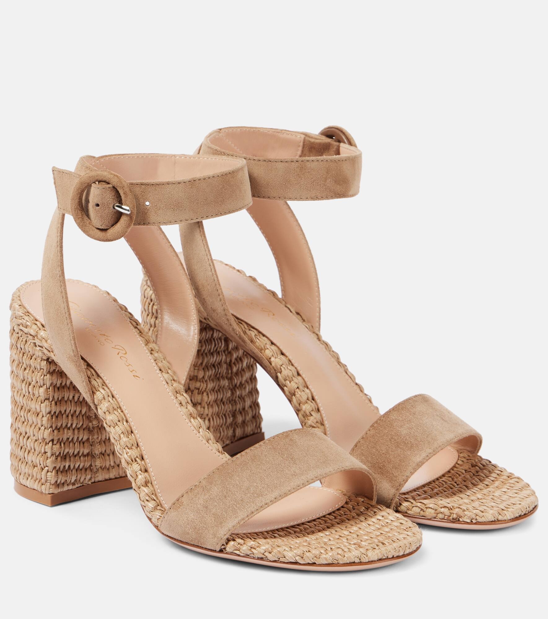 85 suede espadrille sandals - 1