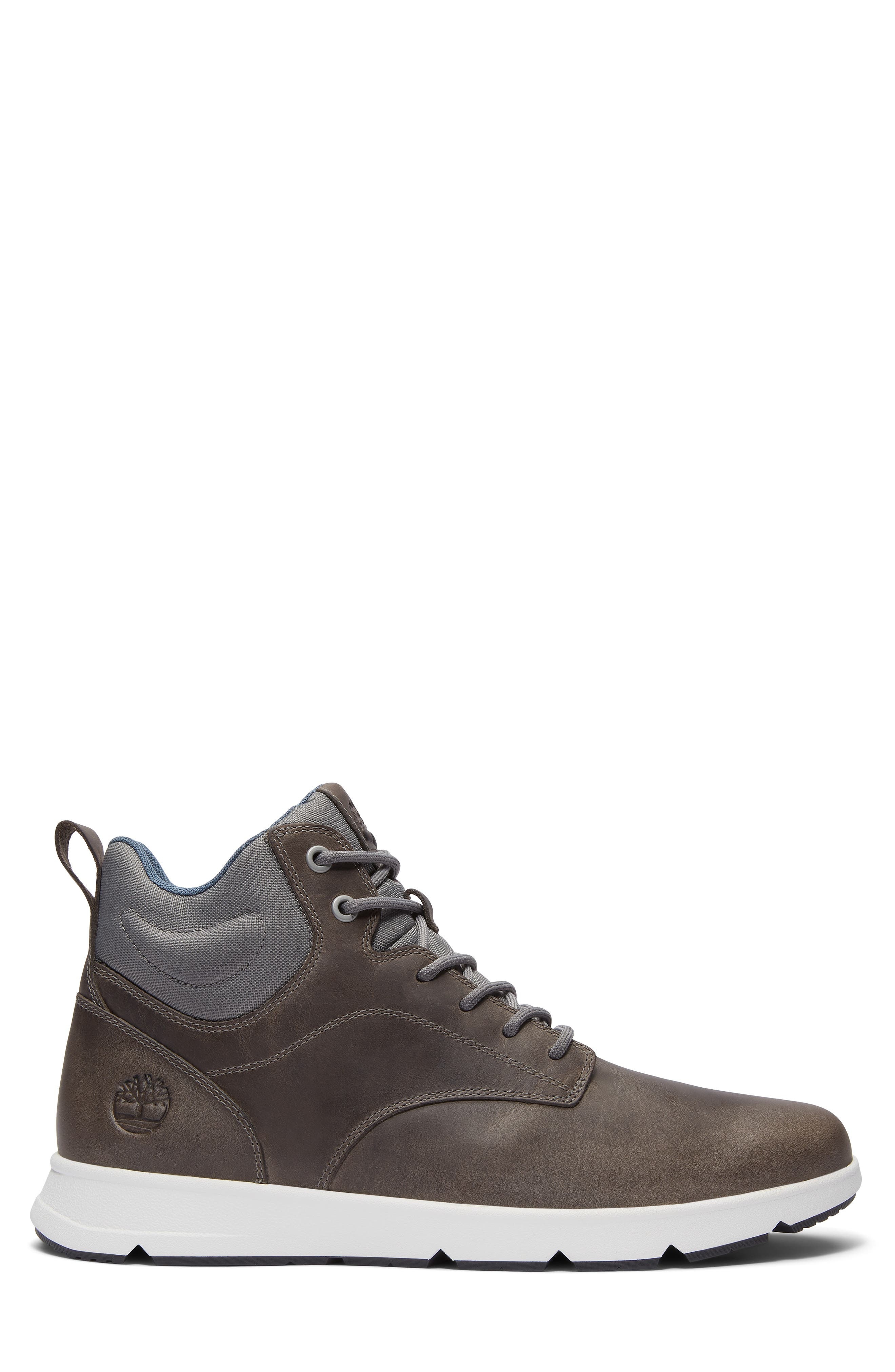 Timberland Parker Street High Top Sneaker in Dark Grey Full Grain at Nordstrom - 3