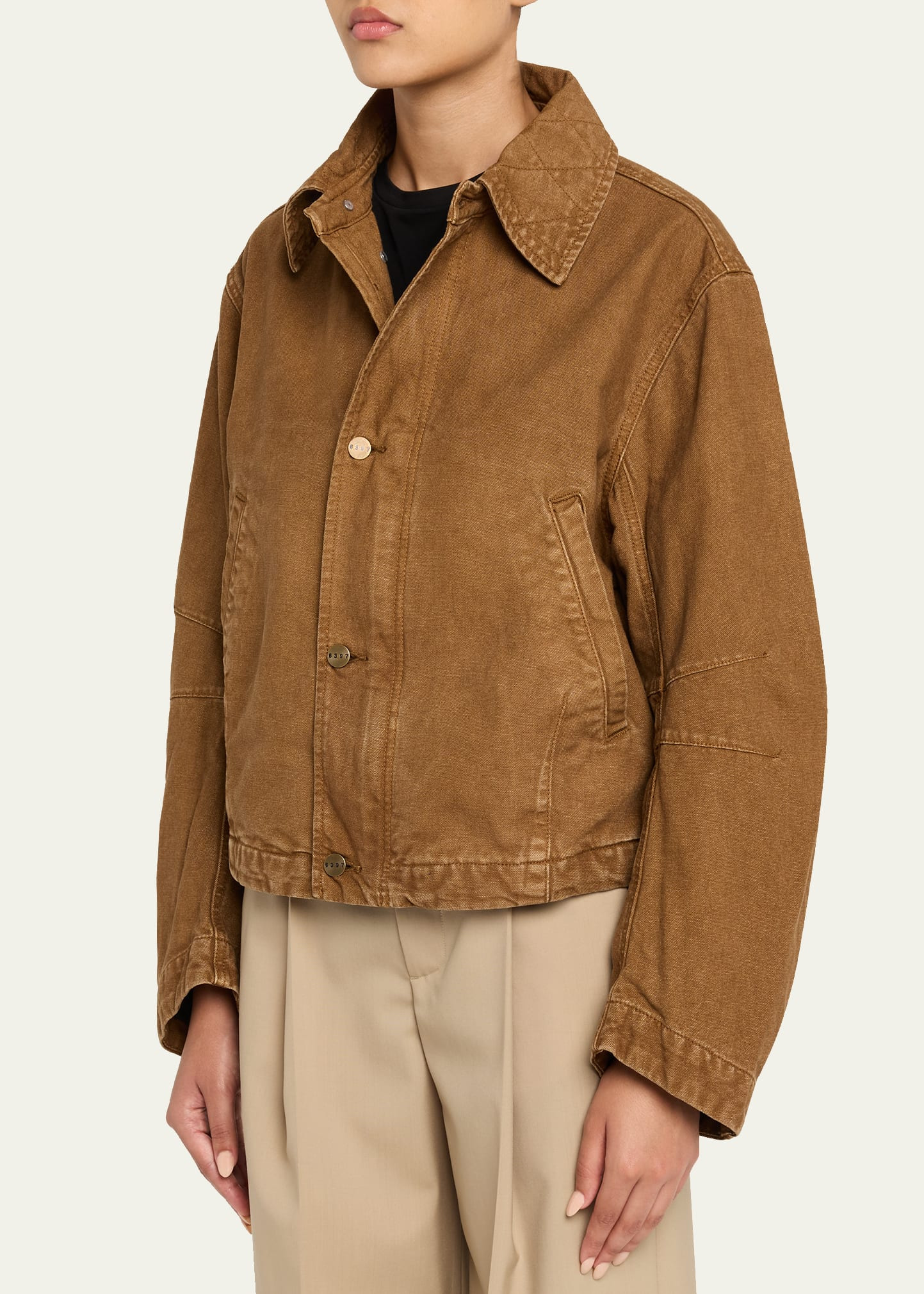 Denim Flight Jacket - 4