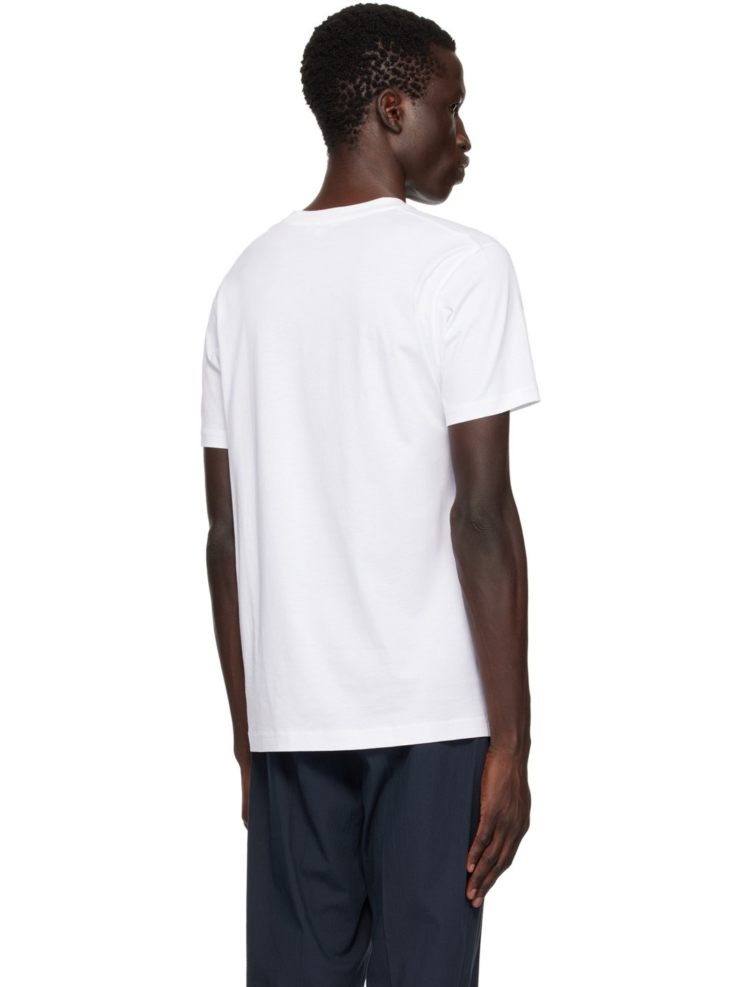 White Riviera Midweight T-Shirt - 3