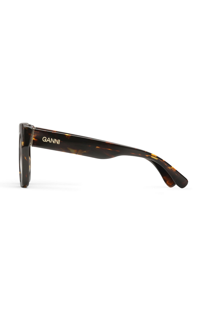GANNI BROWN OVERSIZED SUNGLASSES outlook