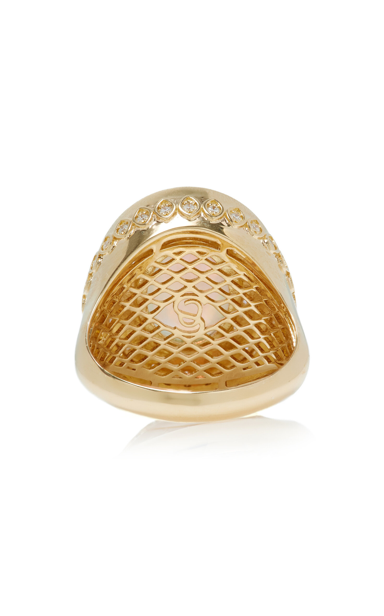 14k Yellow Gold Diamond Ring gold - 5