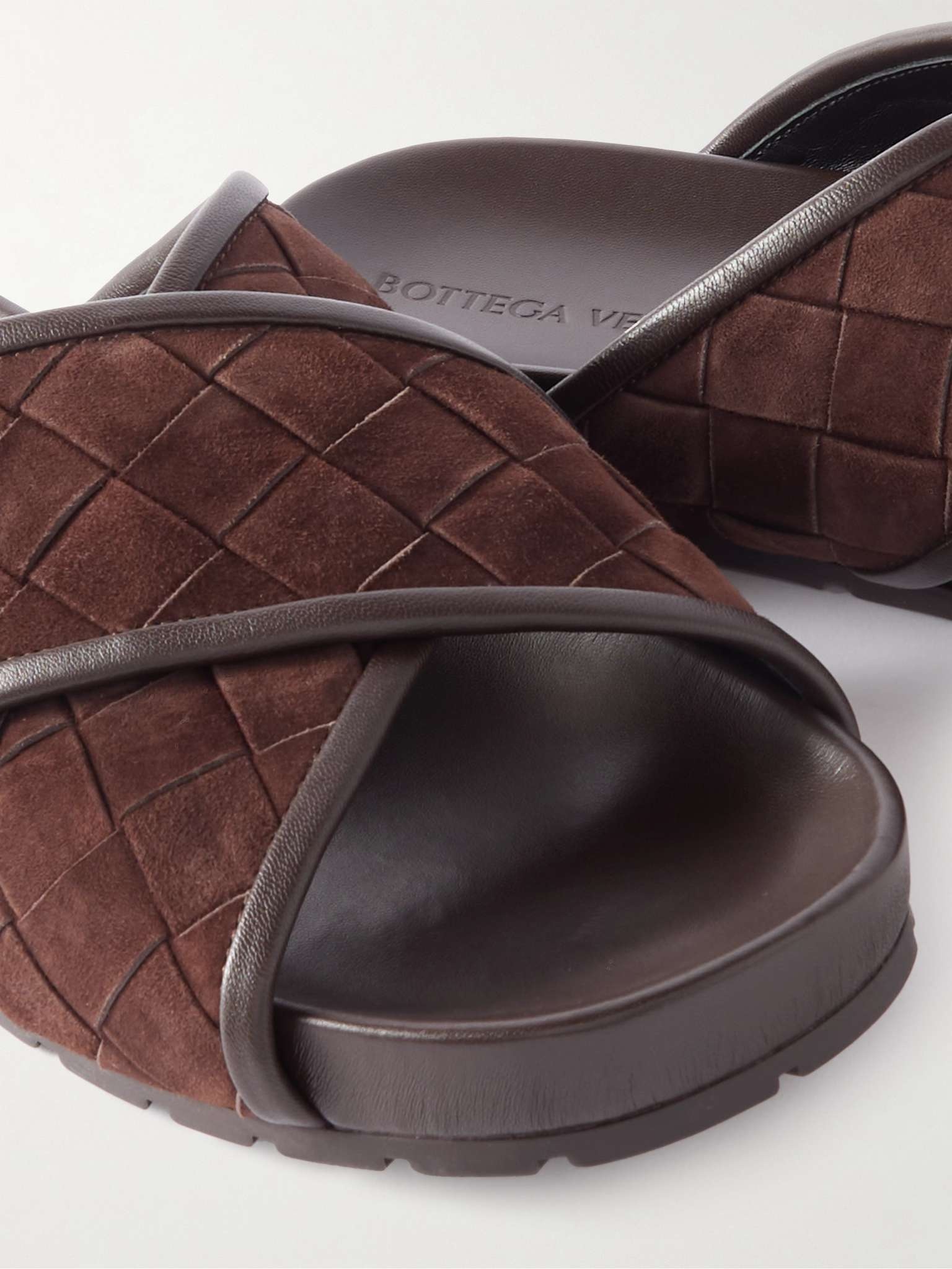 【関税&送料込】Bottega Veneta Chocolate Suede Slippers Bottega Veneta Chocolate suede slippers | gebnegozionline