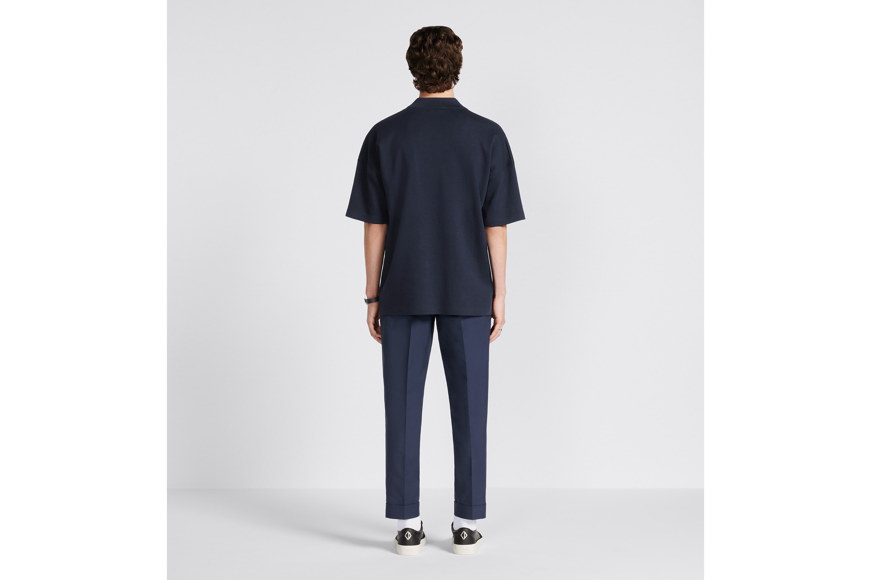 CD Diamond Cuffed Chinos - 4