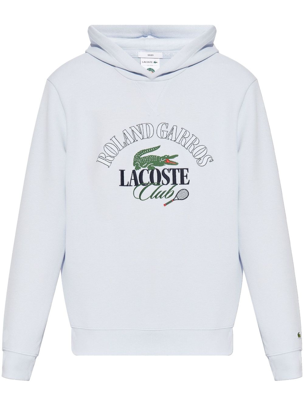 x >Roland Garros cotton hoodie - 1