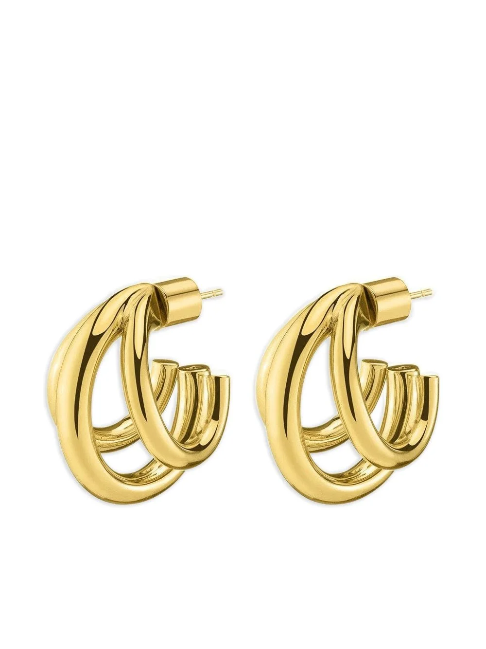 Triple Lilly Huggie earrings - 1