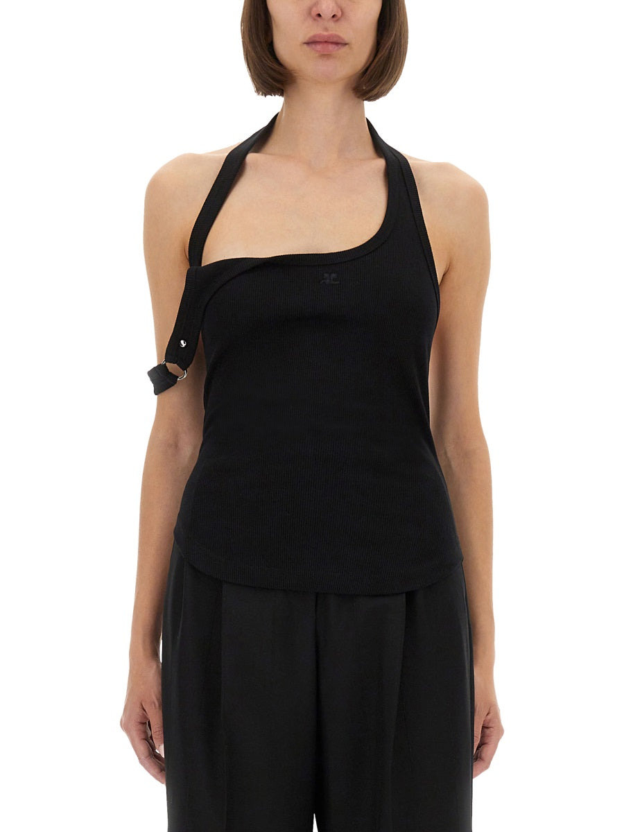 Asymmetrical Tank Top - 1