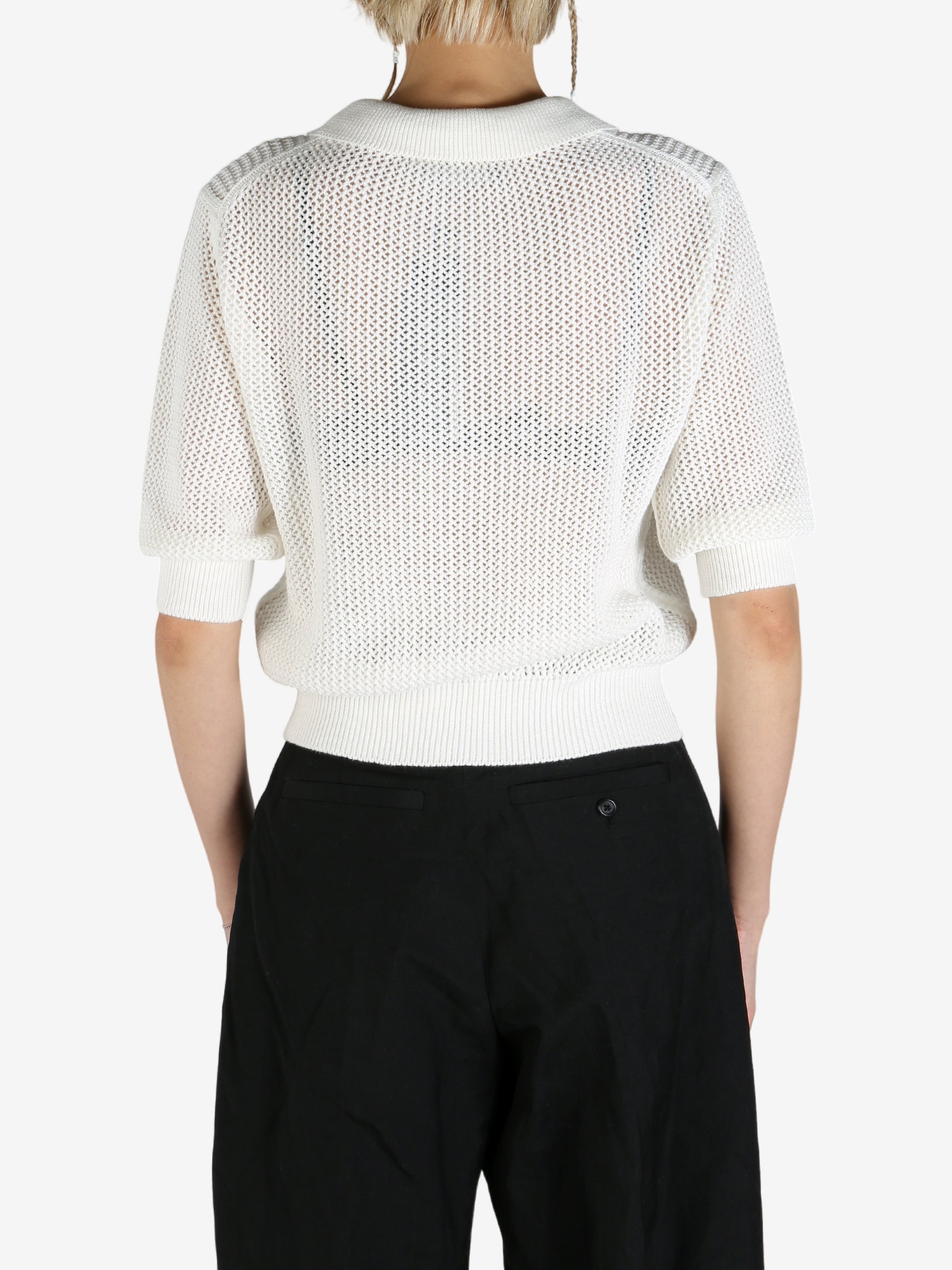 MARGARET HOWELL - Women Pointelle Polo Shirt - 3