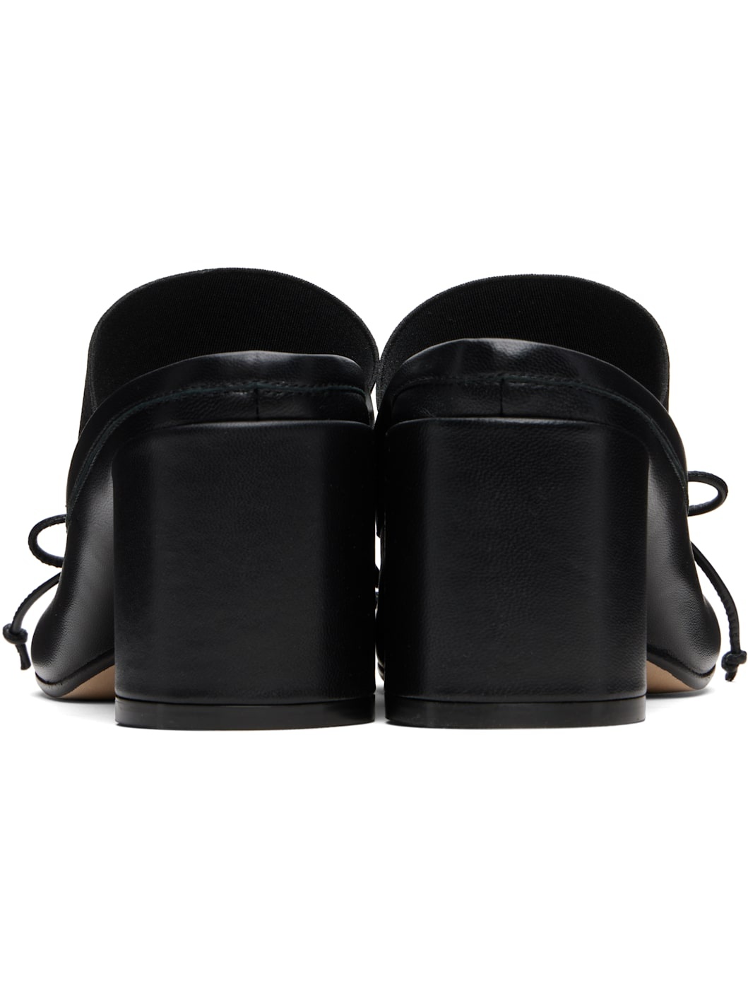 Black Anatomic Numeric Heeled Sandals - 2