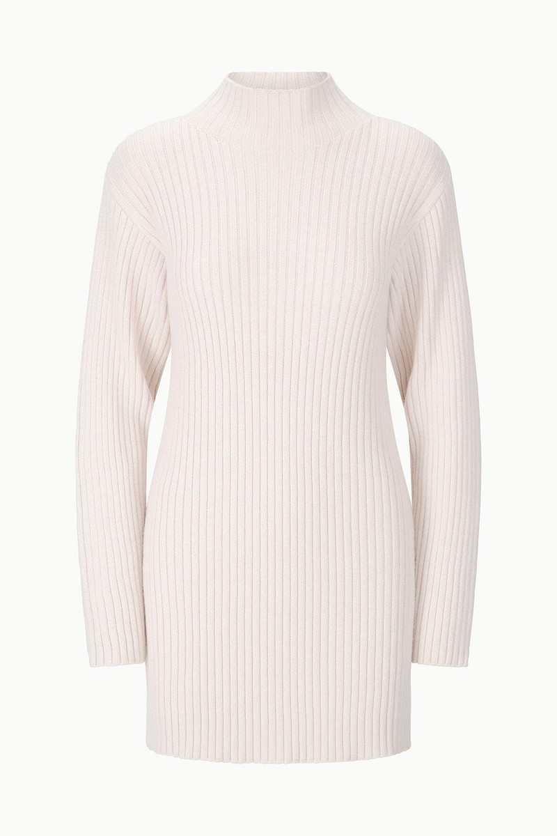STAUD STAUD WILLOW SWEATER DRESS ECRU outlook