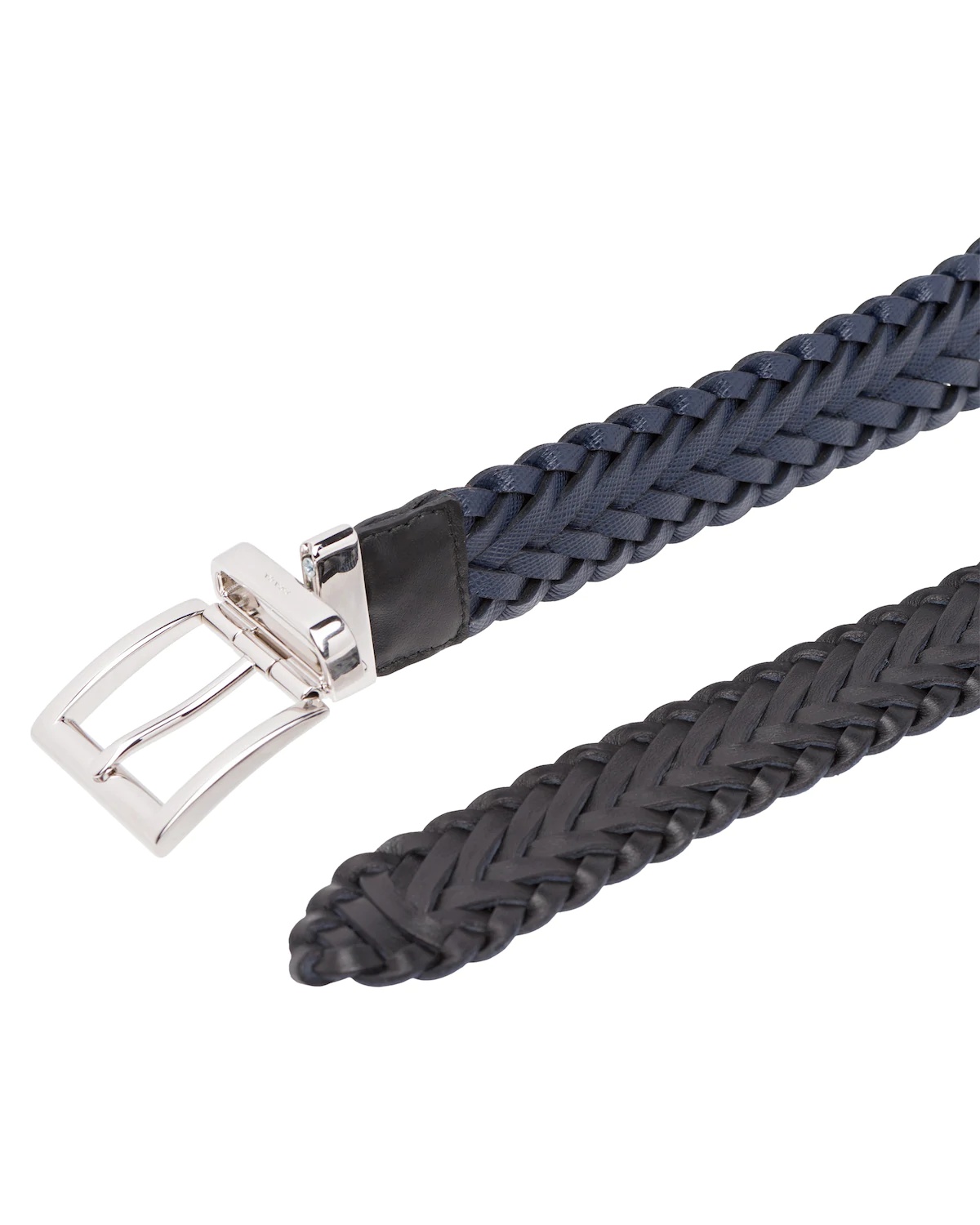 Saffiano Leather Reversible Belt - 2
