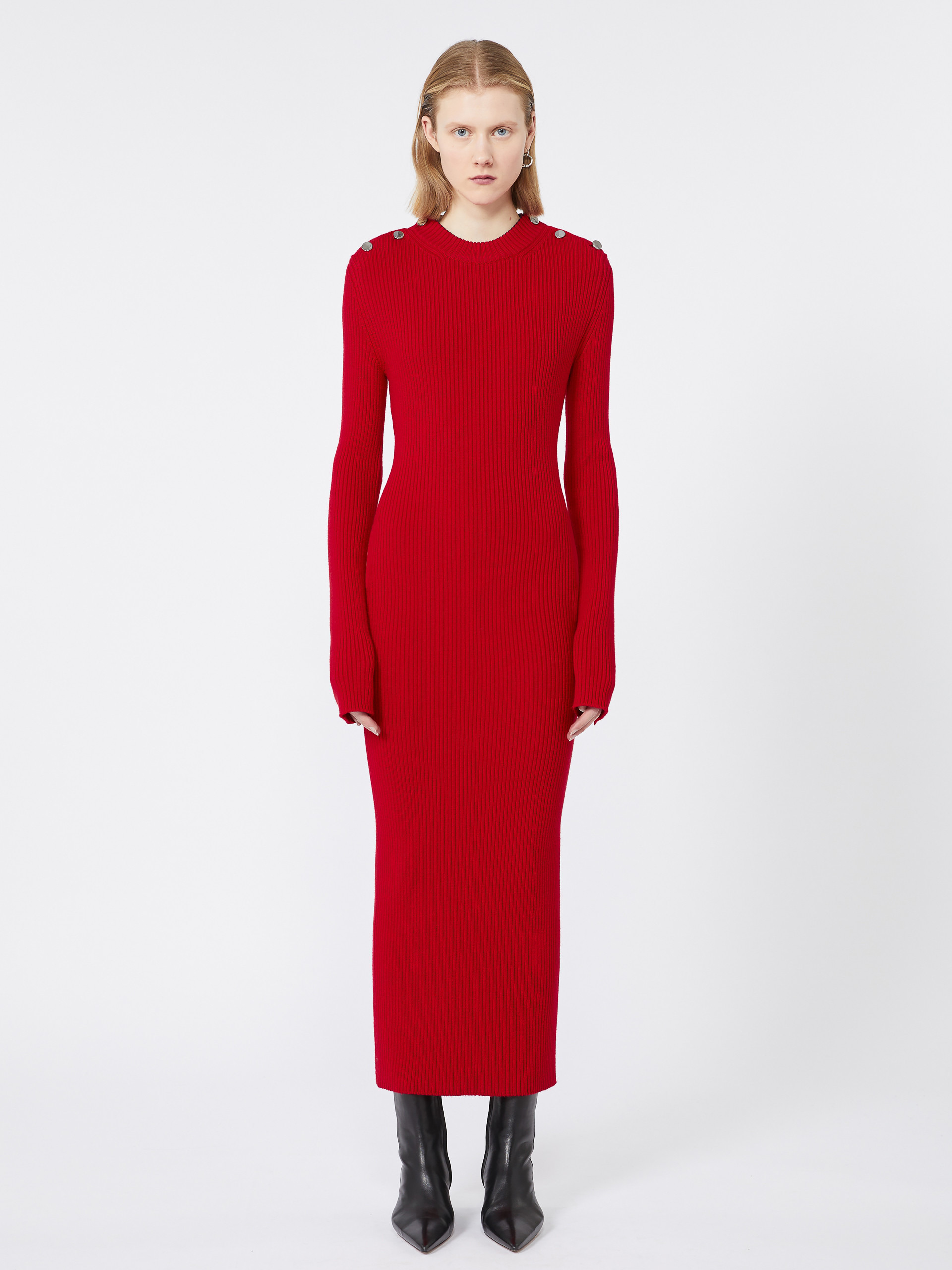 GARIBO Pure wool knit dress - 3