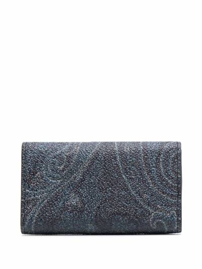 Etro paisley-print keyring wallet outlook