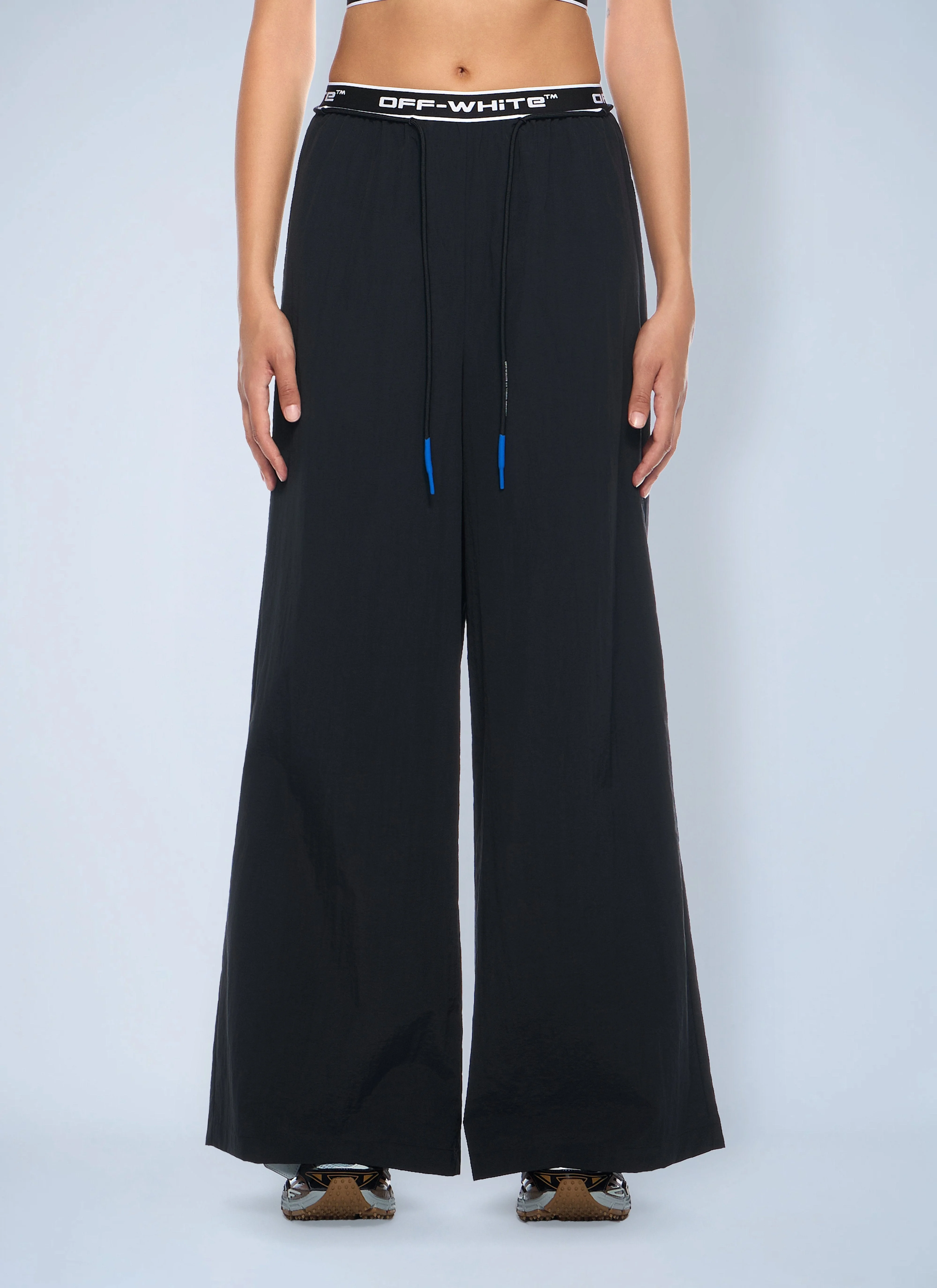 Off-White Women Logo Motif Pants - 1