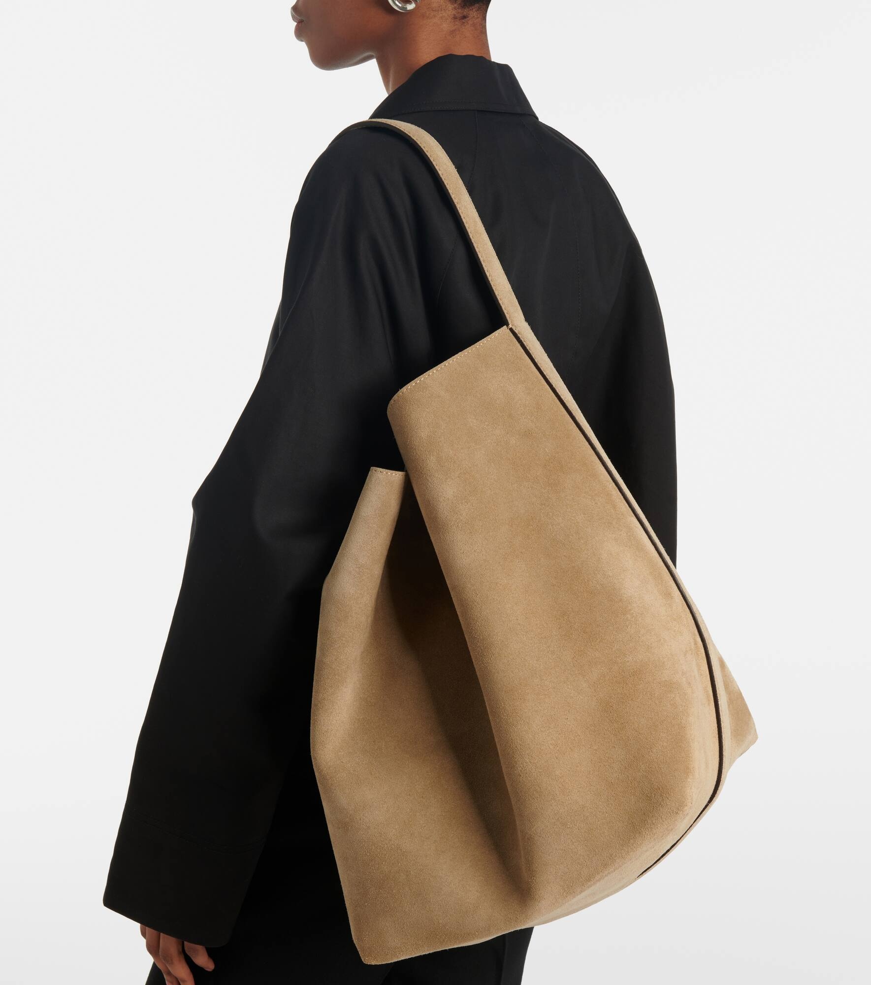 Suede tote bag - 2