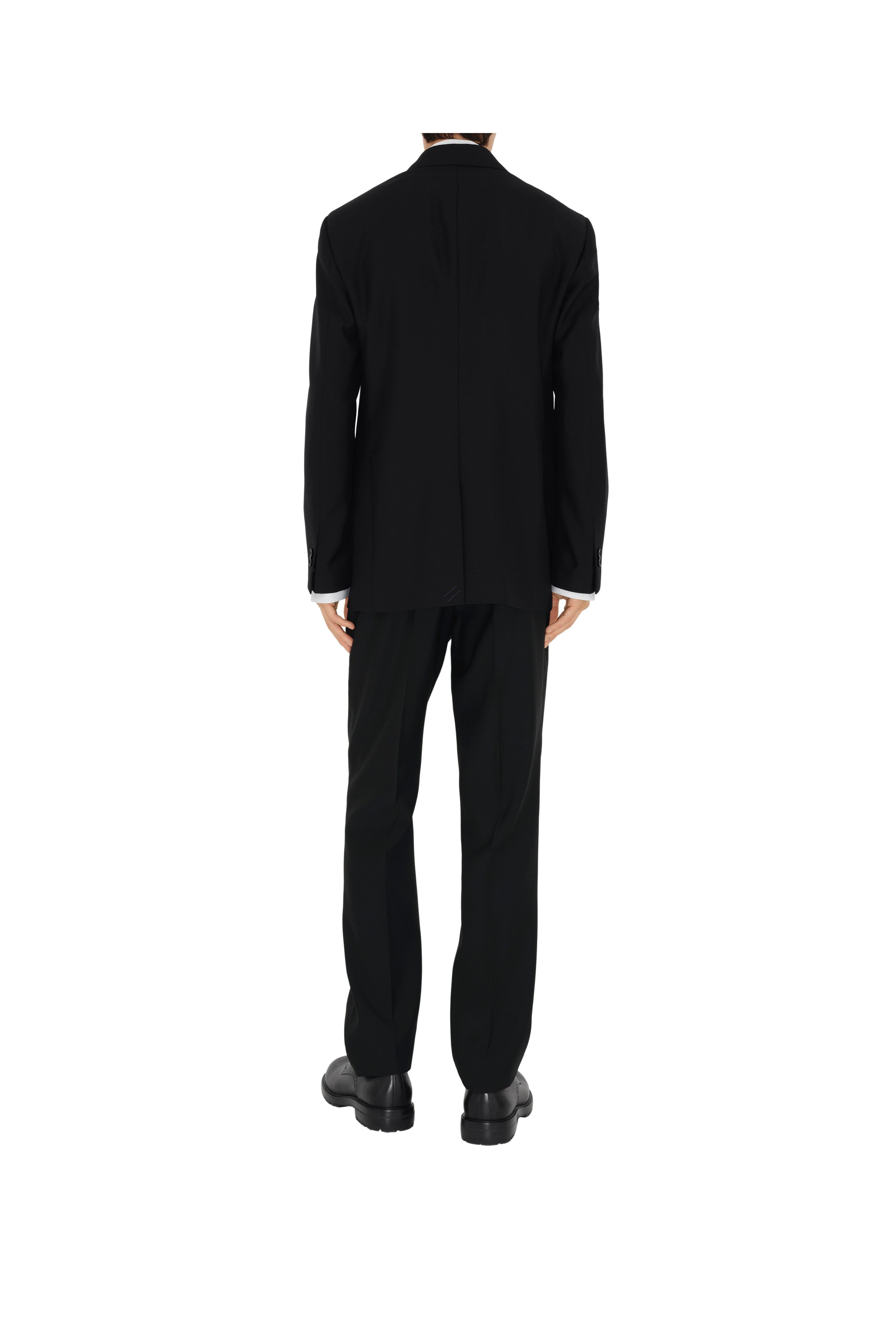 burberry Wool Tailored Trousers in Black at Nordstrom - 4