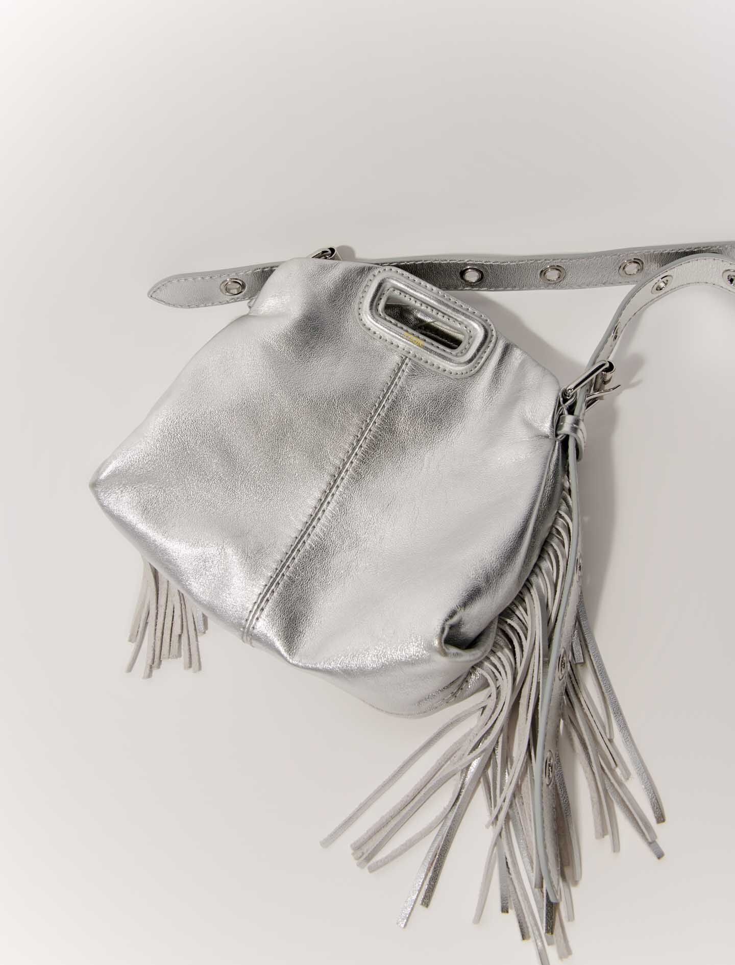 Metallic leather Miss M Mini bag - 6