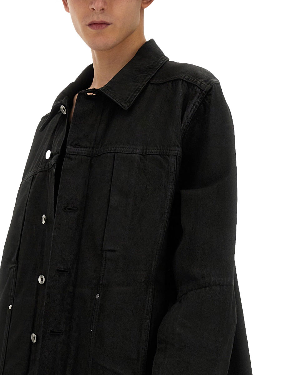 Rick Owens Men Denim Jacket - 4