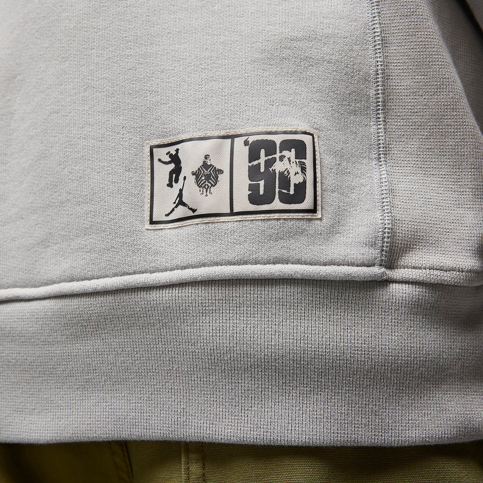 Air Jordan x UNION x Bephies Beauty Supply Fleece Hoodie Asia Sizing 'Grey Fog' FD4245-097 - 4