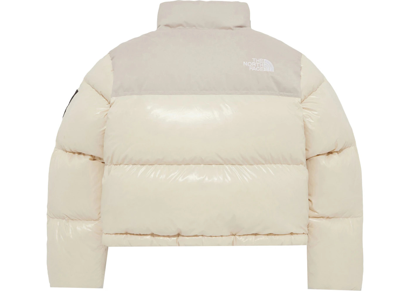 The North Face Women's Novelty Nuptse RDS Down Jacket Cream - 2