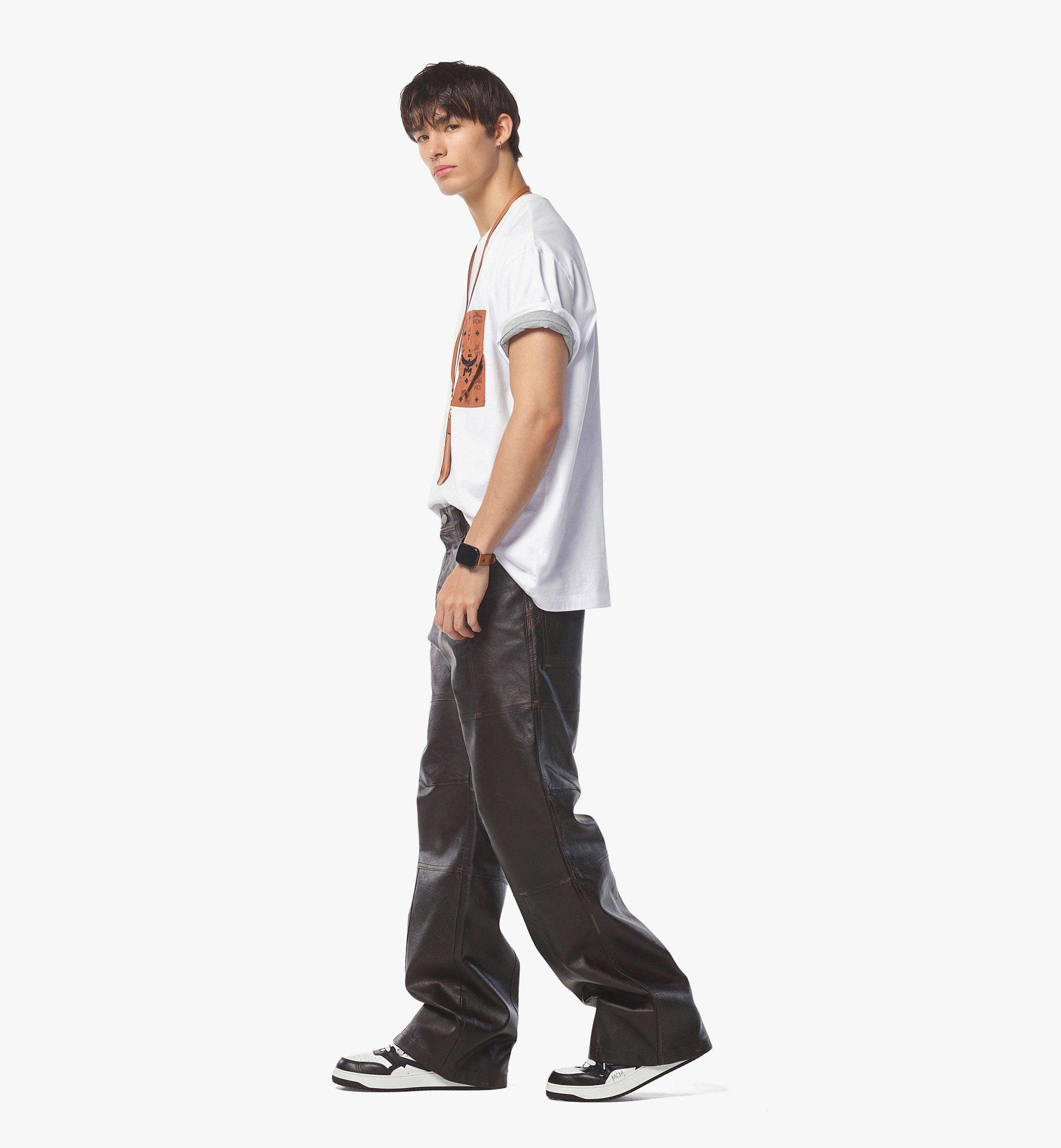 Monogram Patch Pocket T-Shirt in Organic Cotton - 4