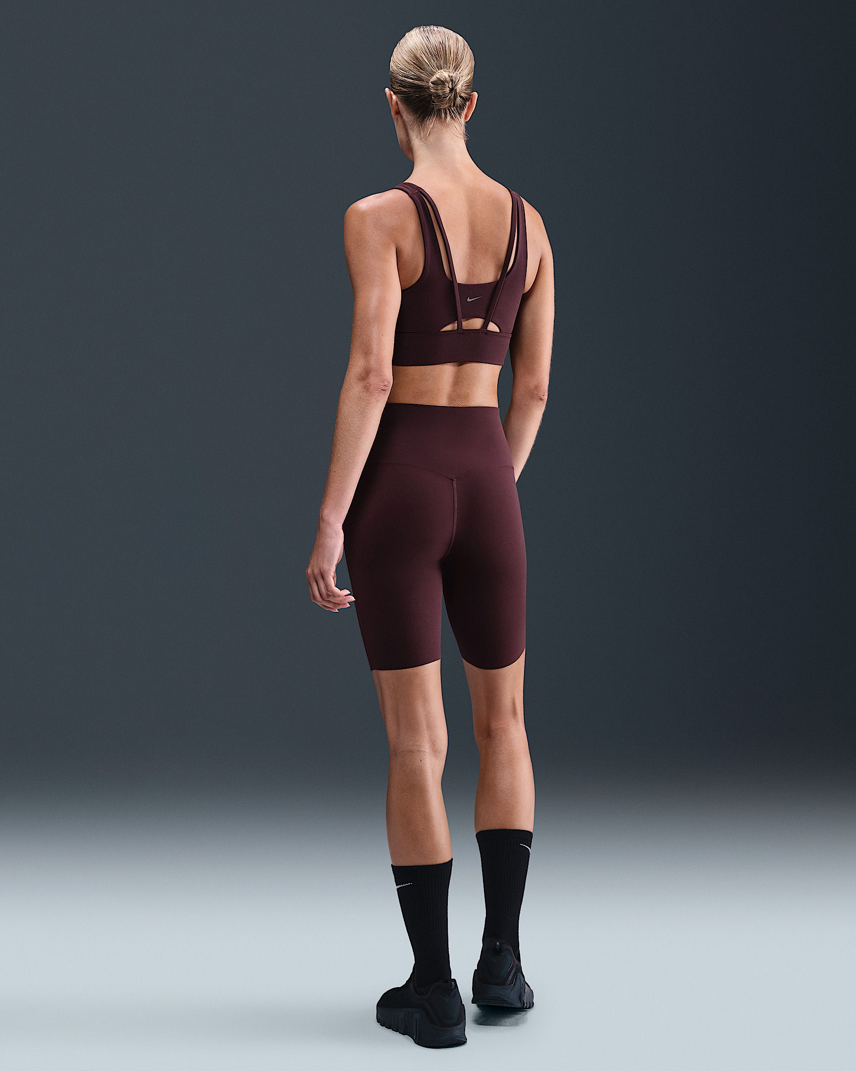 Nike Zenvy Women's Medium-Support Padded Longline Sports Bra - 5