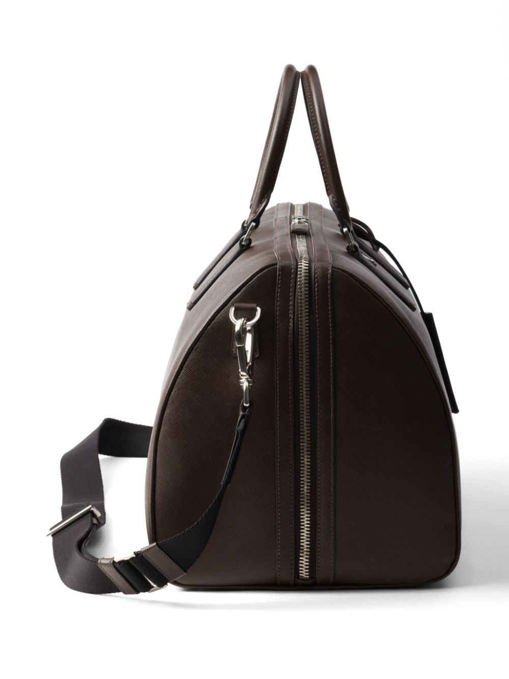 Saffiano leather duffle bag - 5