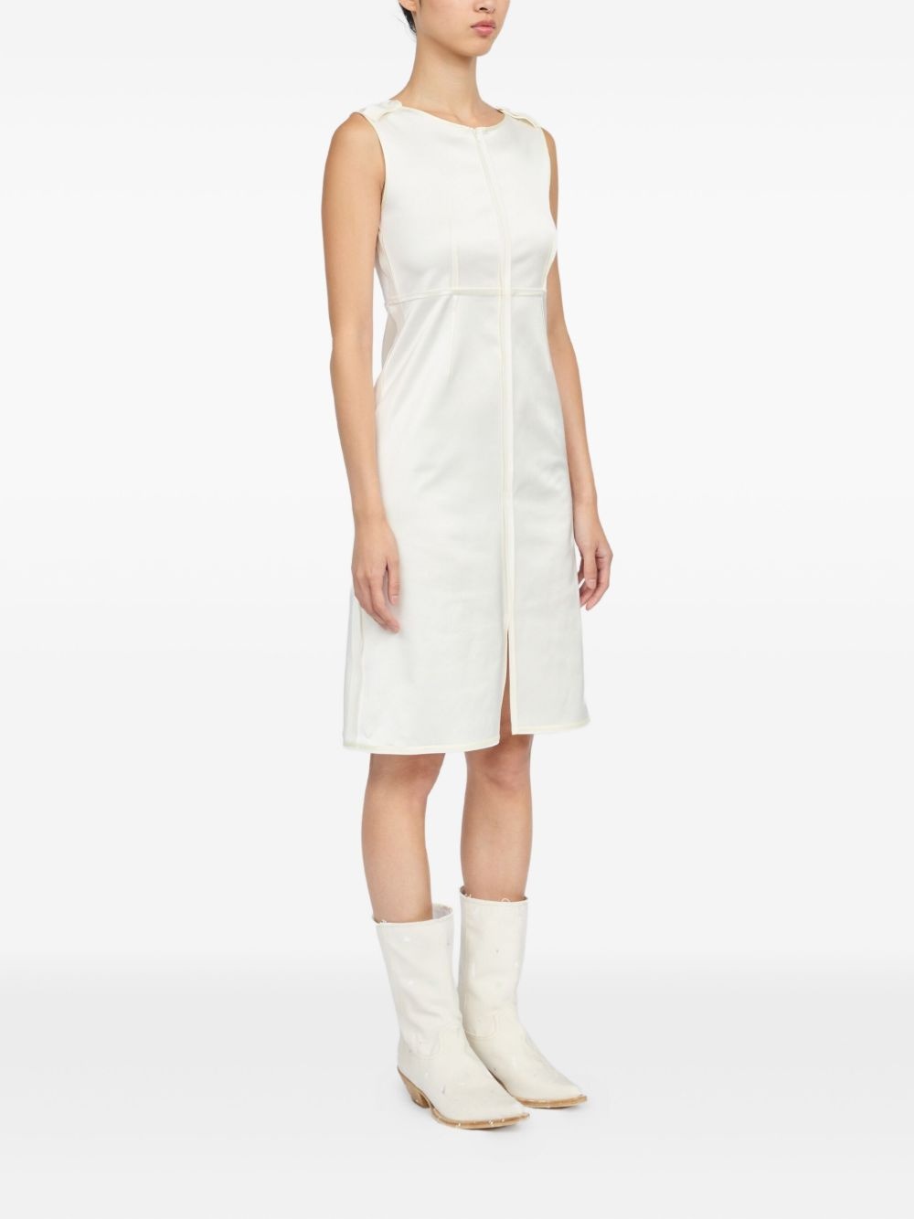 sleeveless midi dress - 3