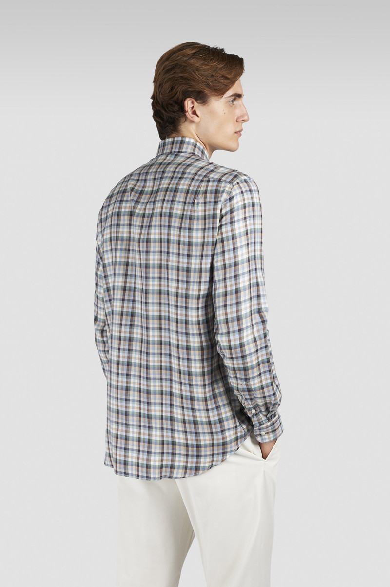 X-SOFT SHIRT WITH CHECKERED PATTERN 3