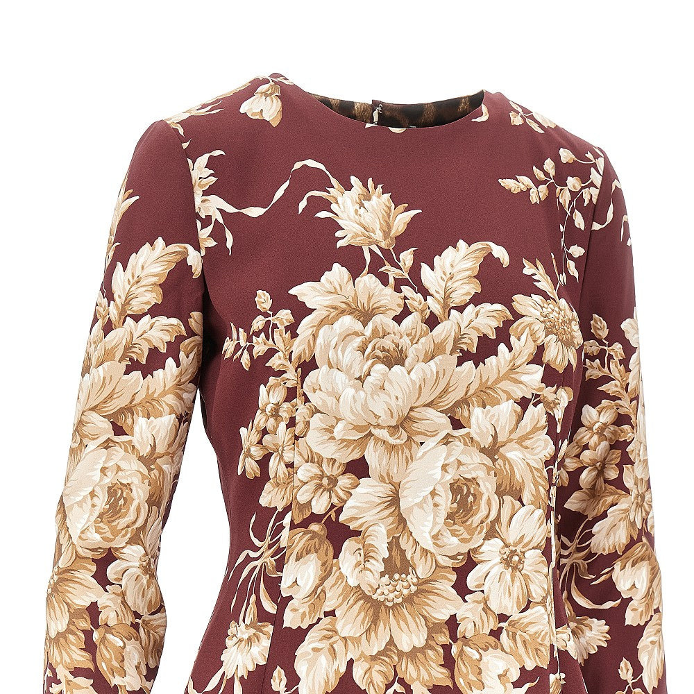 FLORAL PRINT MIDI DRESS - 2