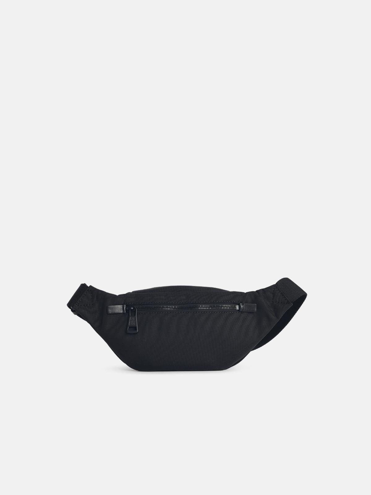 SMALL 'DURANCE' BLACK NYLON WAIST BAG - 3